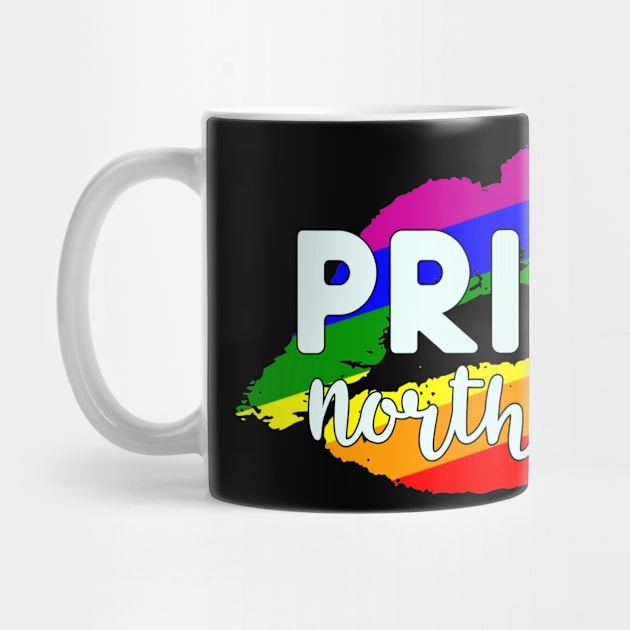 Pride Northern with Rainbow Kiss by tropicalteesshop